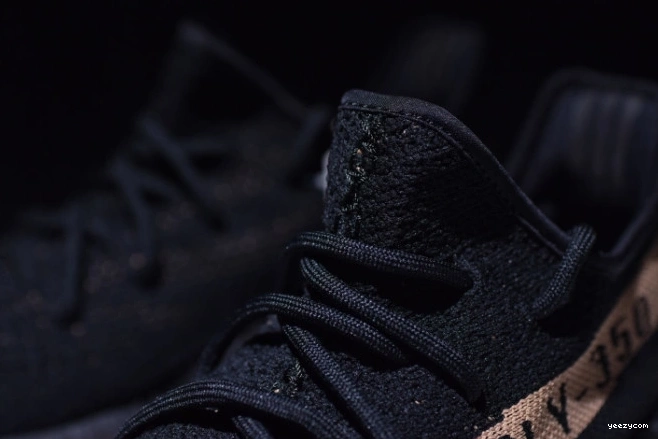 Yeezy Copper Boost Adidas V2 350 BY1605 Black 0805